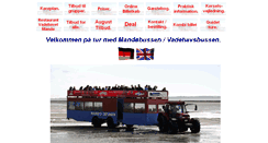 Desktop Screenshot of mandoebussen.dk